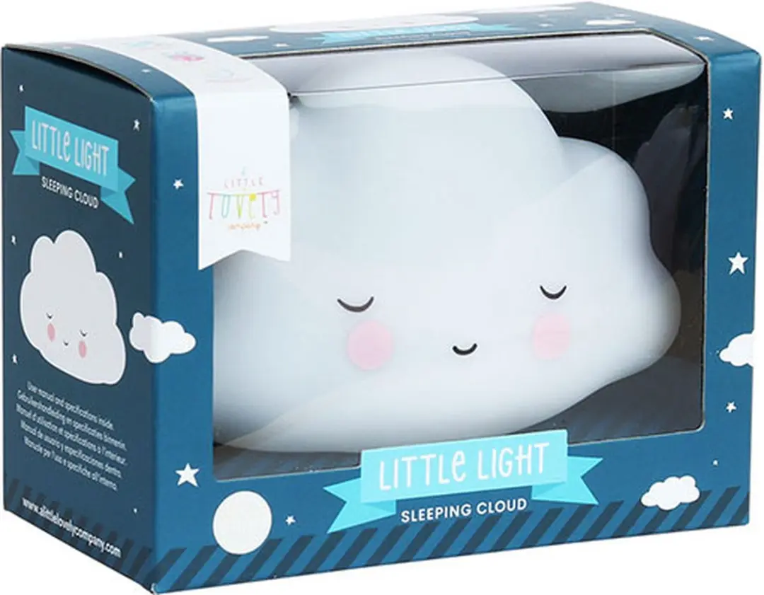 A Little Lovely Company Little Light Slapende Wolk - Kinderlamp