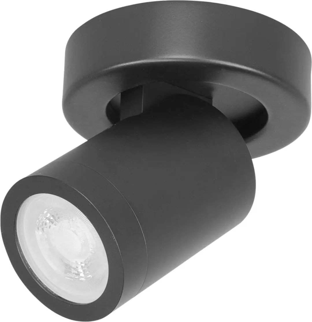 Highlight Spot Oliver GU10 - 1 Licht - Ø10cm - Zwart