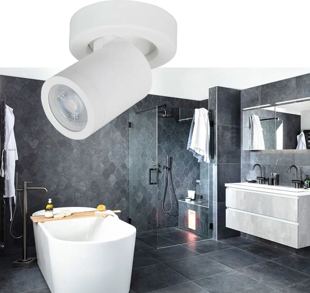 Highlight Spot Oliver GU10 - 1 Licht - Ø10cm - Zwart