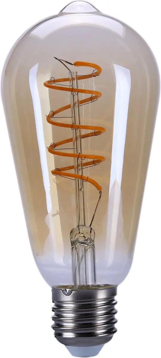Highlight LED ST64 4W 180LM 2200K Dimbaar - Amber