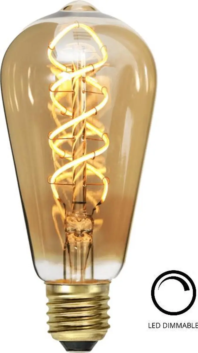 Highlight LED ST64 4W 180LM 2200K Dimbaar - Amber - afbeelding 6 van 6