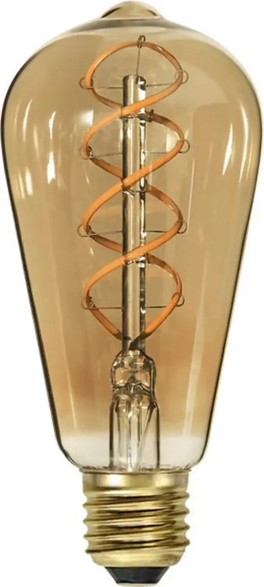 Highlight LED ST64 4W 180LM 2200K Dimbaar - Amber
