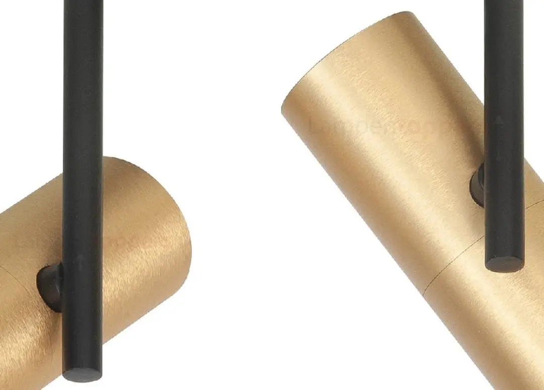 Highlight Spot Trend Mini GU10 - 2-voudig - Ø15cm - Zwart Messing