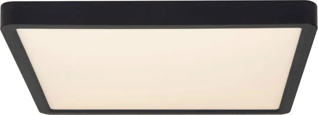 Highlight Plafondlamp Piatto 30x30cm - 2700K - Zwart