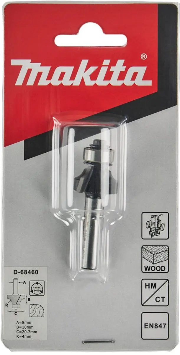 Makita AFRONDFREES R4 S8 D-68460