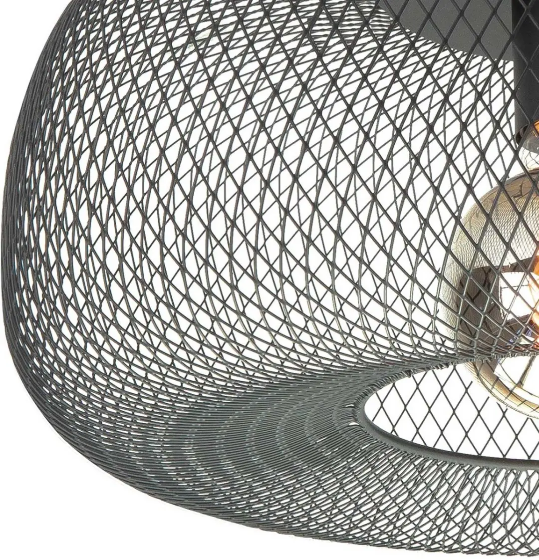 Highlight Plafondlamp Honey Ø39cm - Zwart