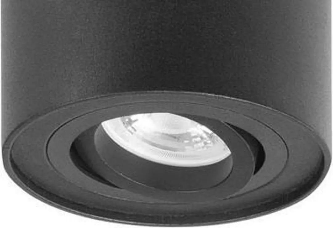 HighLight Maxi Rebel Plafondlamp - 10cm Zwart