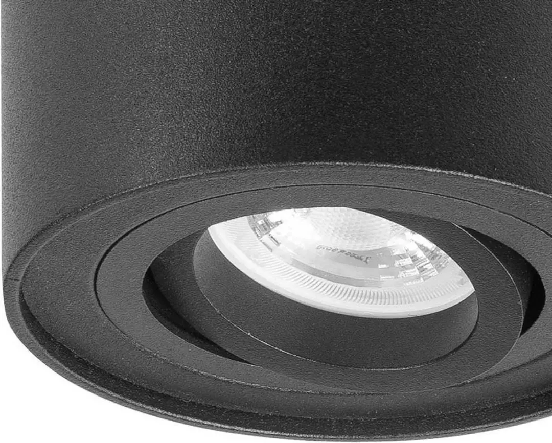 HighLight Maxi Rebel Plafondlamp - 10cm Zwart