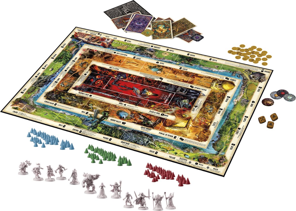 Hasbro Talisman 5th Edition - Bordspel voor 2-6 spelers - Engels