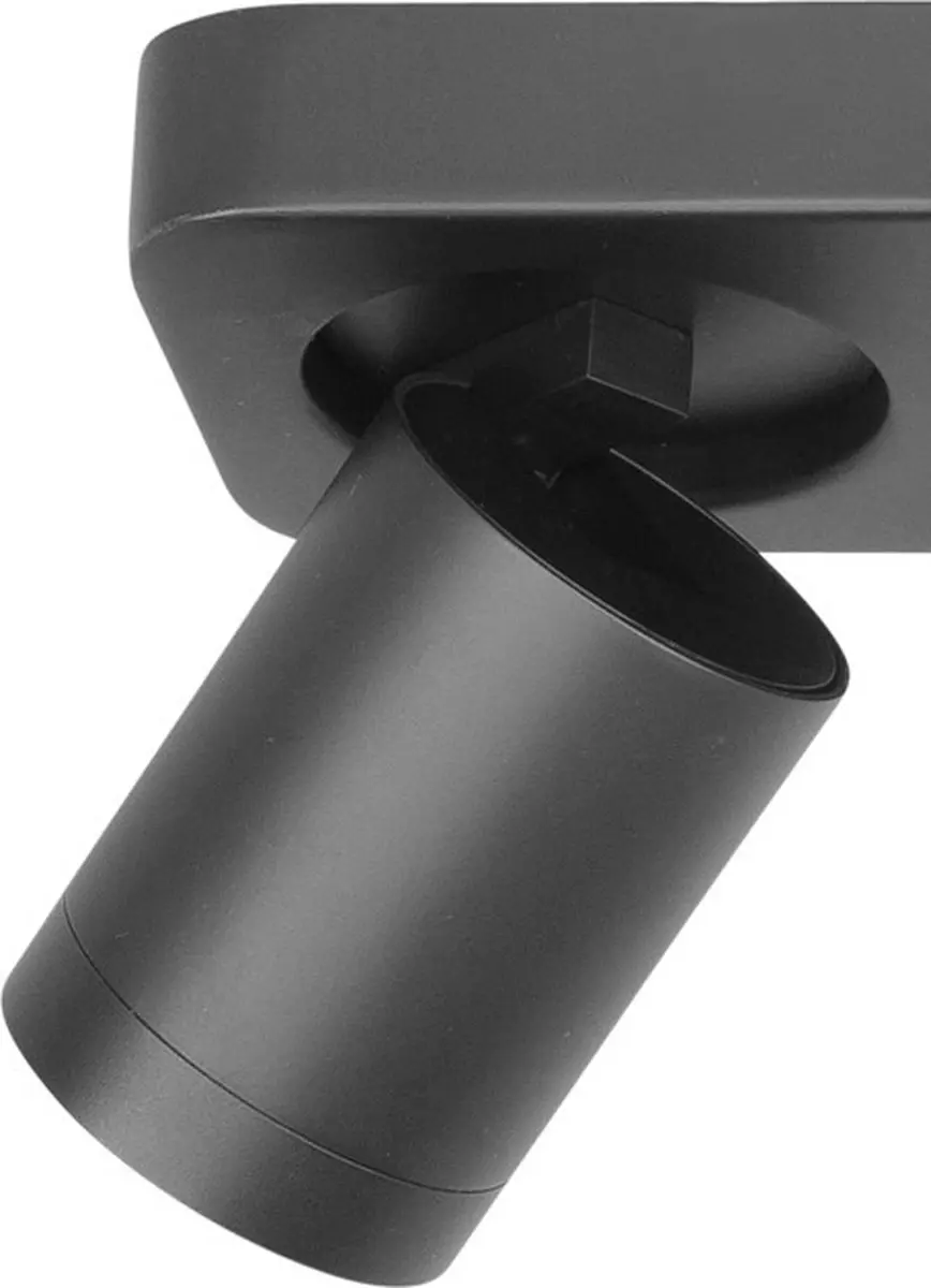 Highlight Piccolo Opbouwspot GU10 - 3x Warm Wit - Ø10cm - Zwart