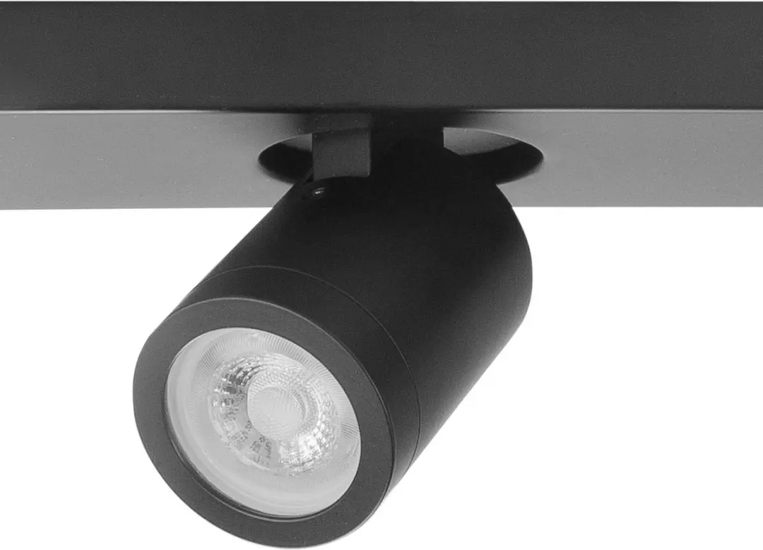 Highlight Piccolo Opbouwspot GU10 - 3x Warm Wit - Ø10cm - Zwart