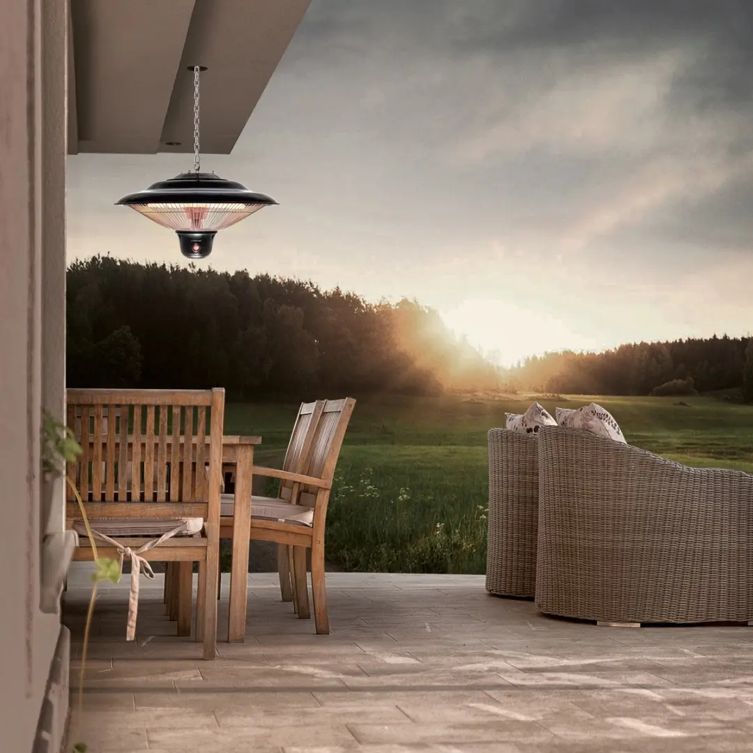 Trotec Design Plafondstraler IR 1500 SC - 1500W - Zwart