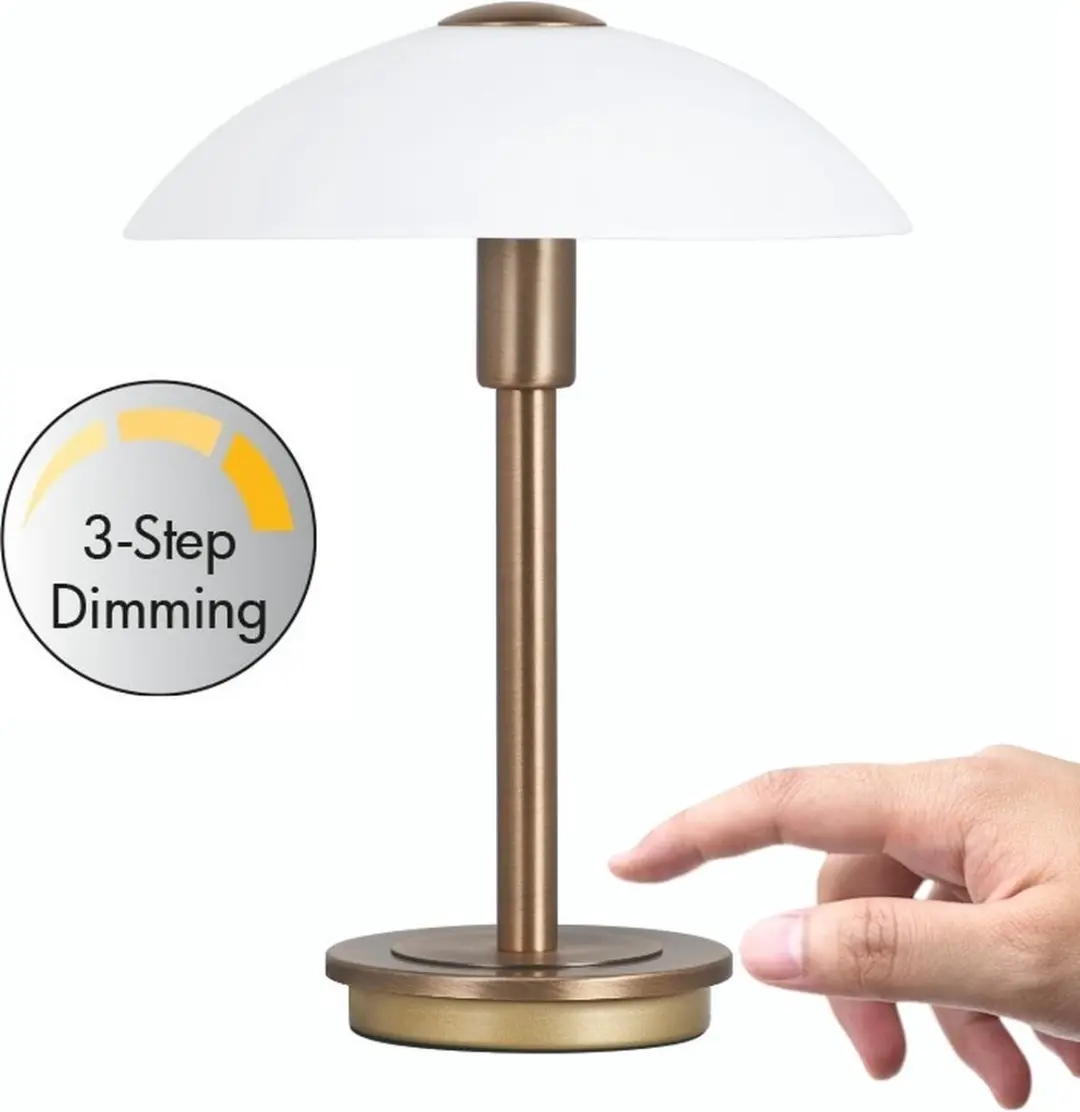 Highlight Touch Tafellamp 26cm - Brons
