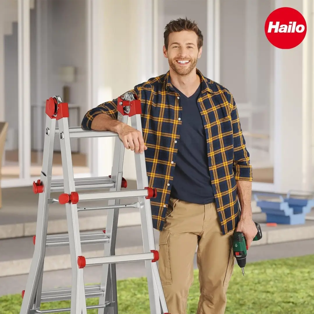 Hailo M80 Ladder 4x5 Sporten