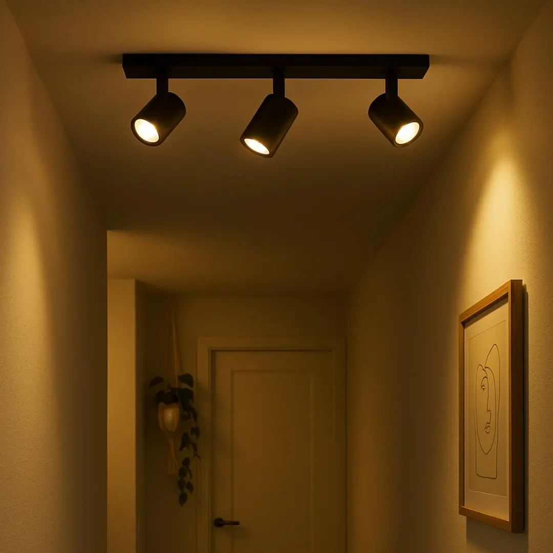 Highlight Aston Opbouwspot 3-voudig GU10 - 65cm - Zwart