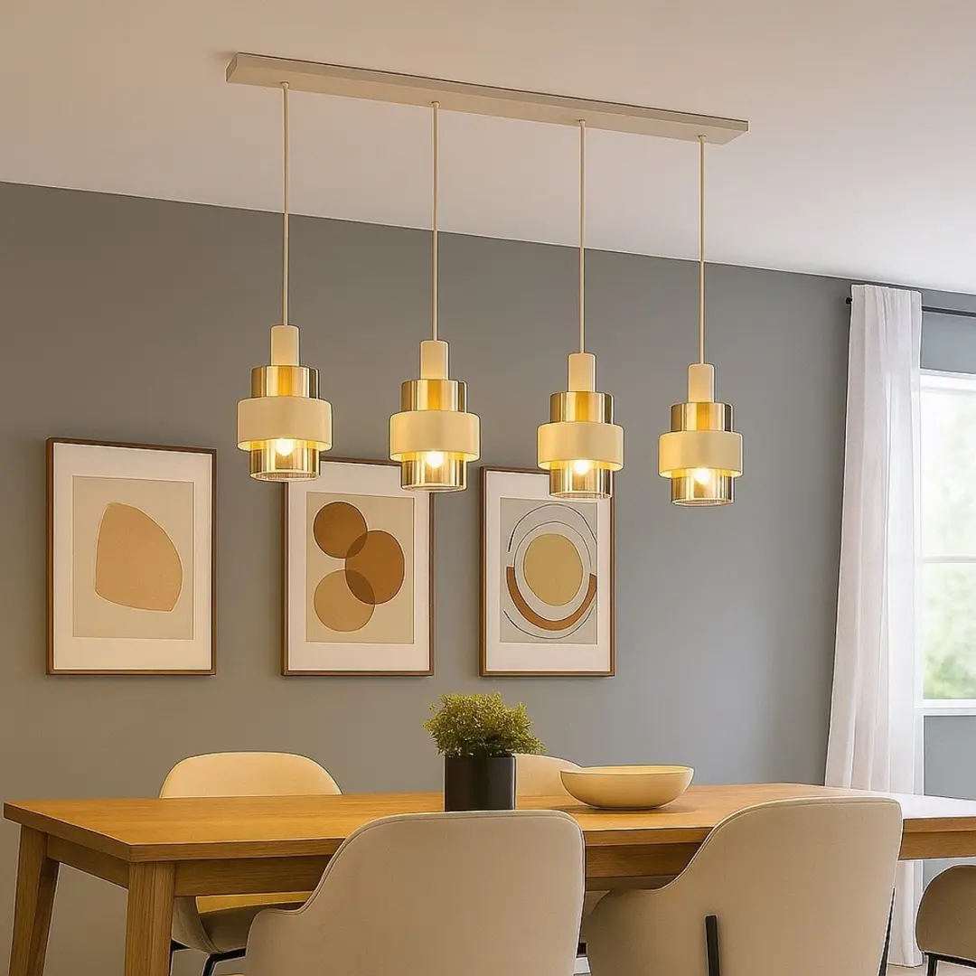 Highlight Marrone Hanglamp 3-lichts 110cm - Beige