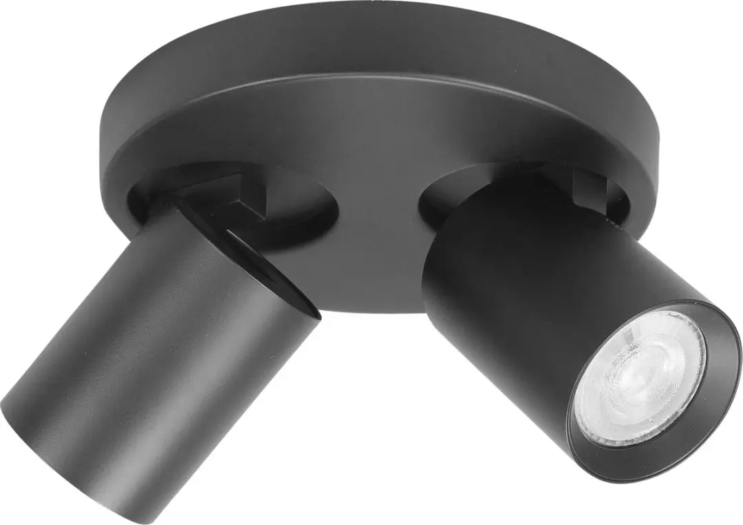 Highlight Oliver Opbouwspot Metaal - 2x GU10 - Ø16cm