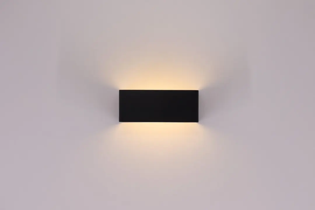 Highlight Wandlamp LED 20cm - Zwart/Goud