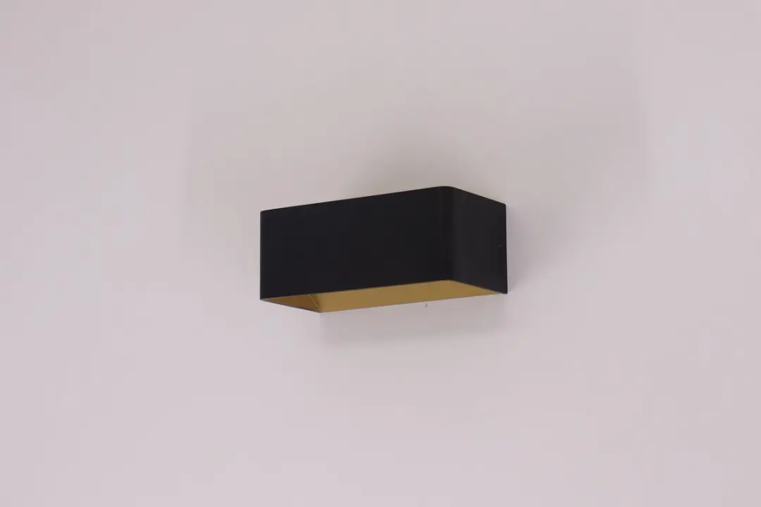 Highlight Wandlamp LED 20cm - Zwart/Goud