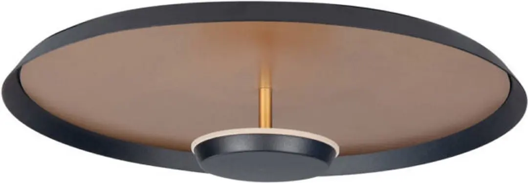 Highlight Oro LED Plafondlamp 1 Lichtpunt - Ø35cm - Goud/Zwart