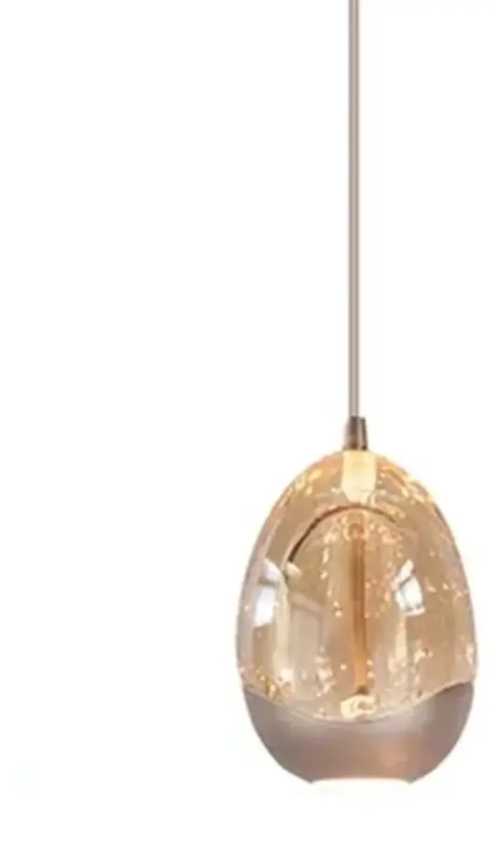 Highlight Hanglamp Egg Oval 12 Lichts 140cm - Champagne