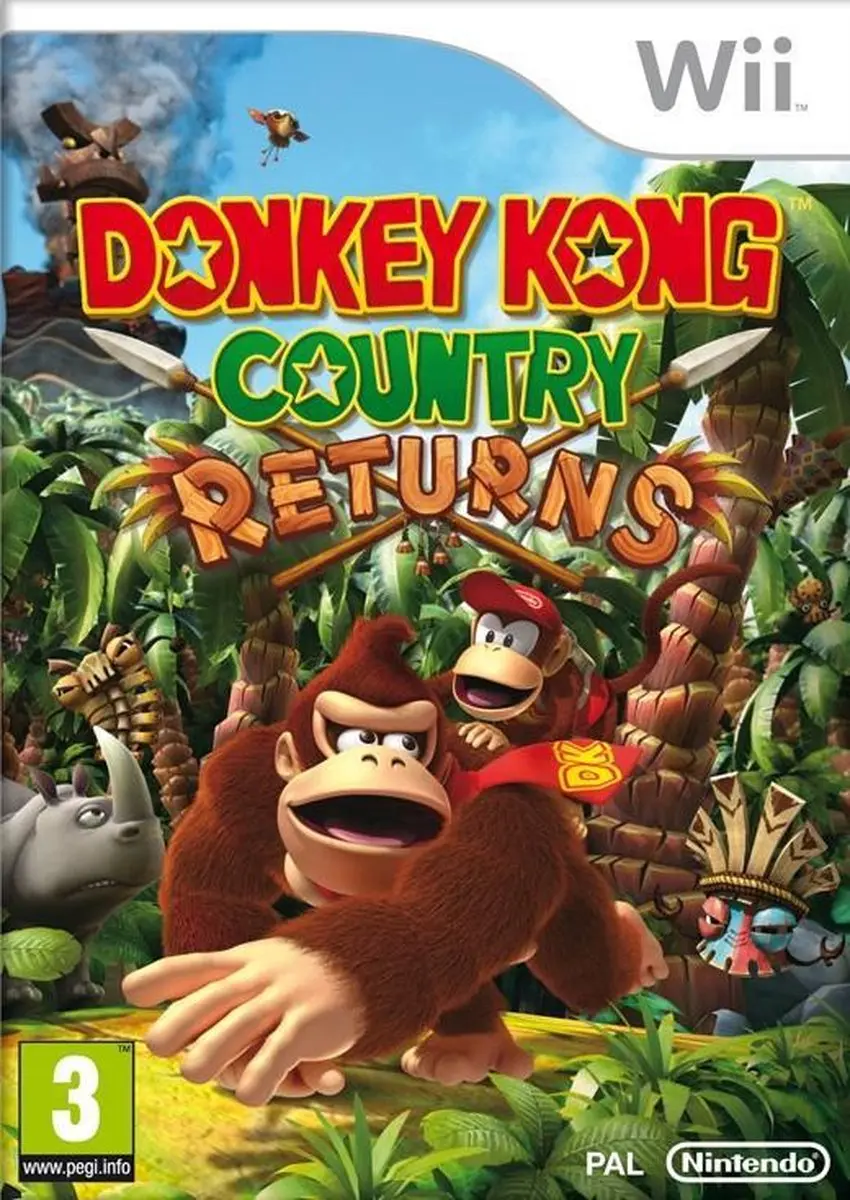 Nintendo Donkey Kong Country Returns Wii