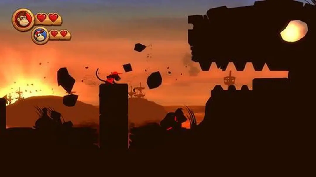 Nintendo Donkey Kong Country Returns Wii - 2 Spelers