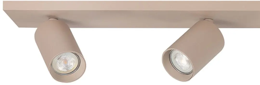 Highlight Mila 4 Opbouwspots GU10 - 4 Stuks - Beige/Zand