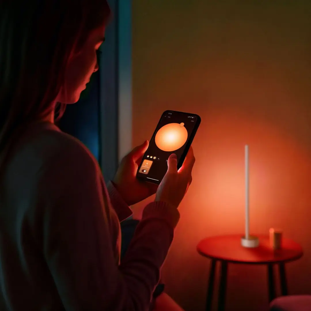 Philips Hue Signe Tafellamp - Wit - RGBW - Incl. Dimmer Switch