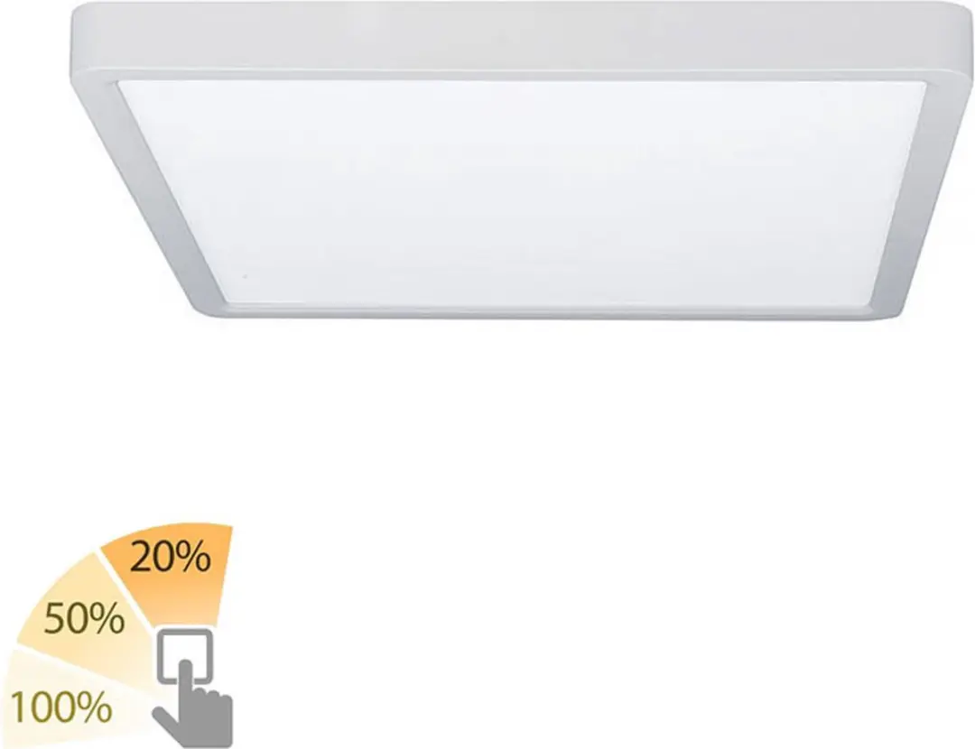 Highlight Plafondlamp Piatto 30x30cm