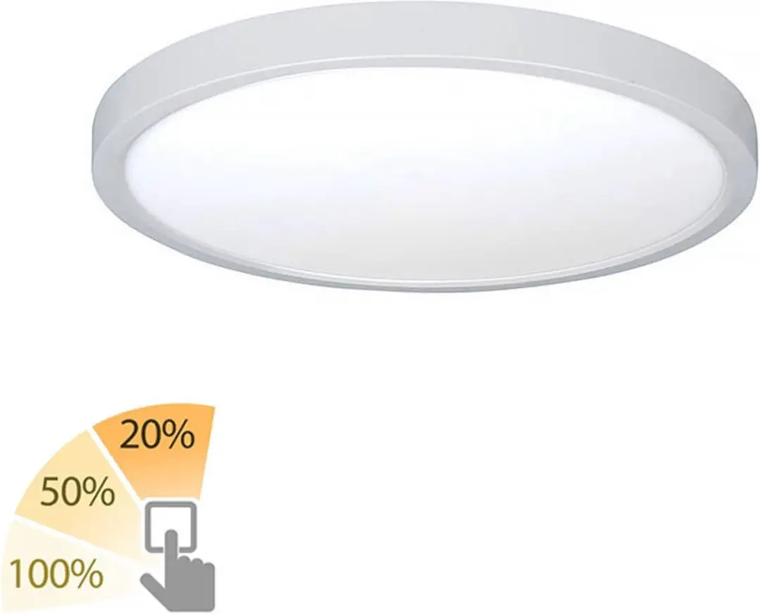 Highlight Plafondlamp Piatto Ø23,5cm