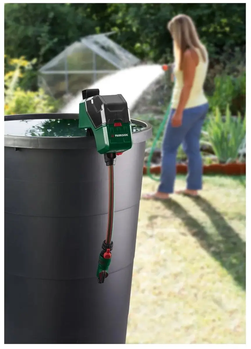 PARKSIDE Accu-regentonpomp 12V - 1500 l/u 11m - 1 Accu
