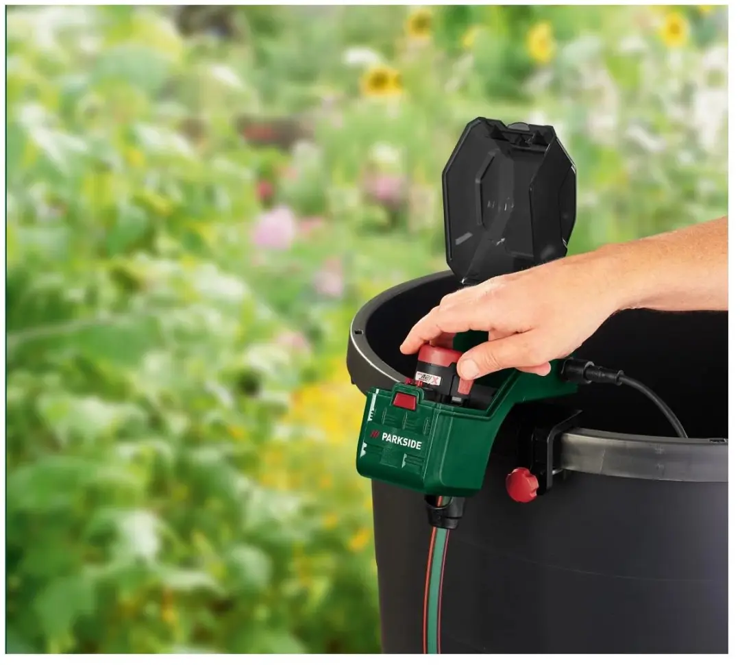 PARKSIDE Accu-regentonpomp 12V - 1500 l/u 11m - 1 Accu