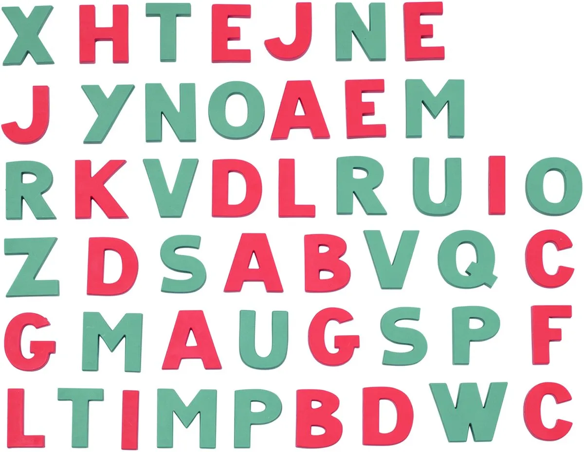 Smoby Magnetische Letters 48-delig