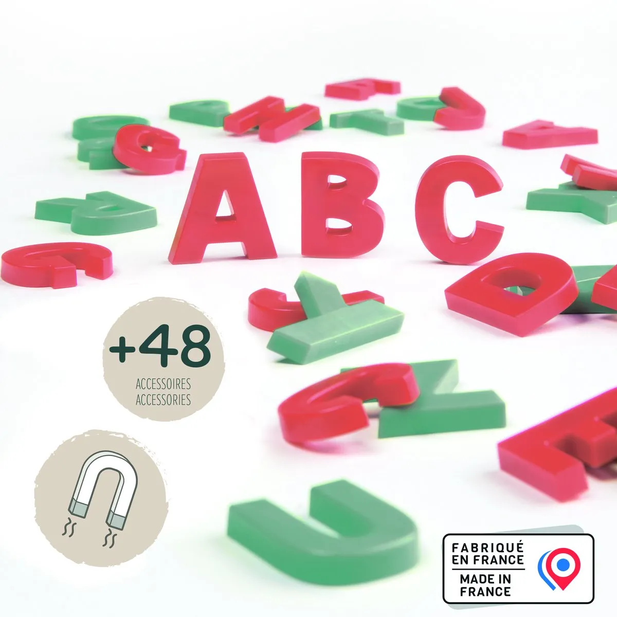 Smoby Magnetische Letters 48-delig - Multi