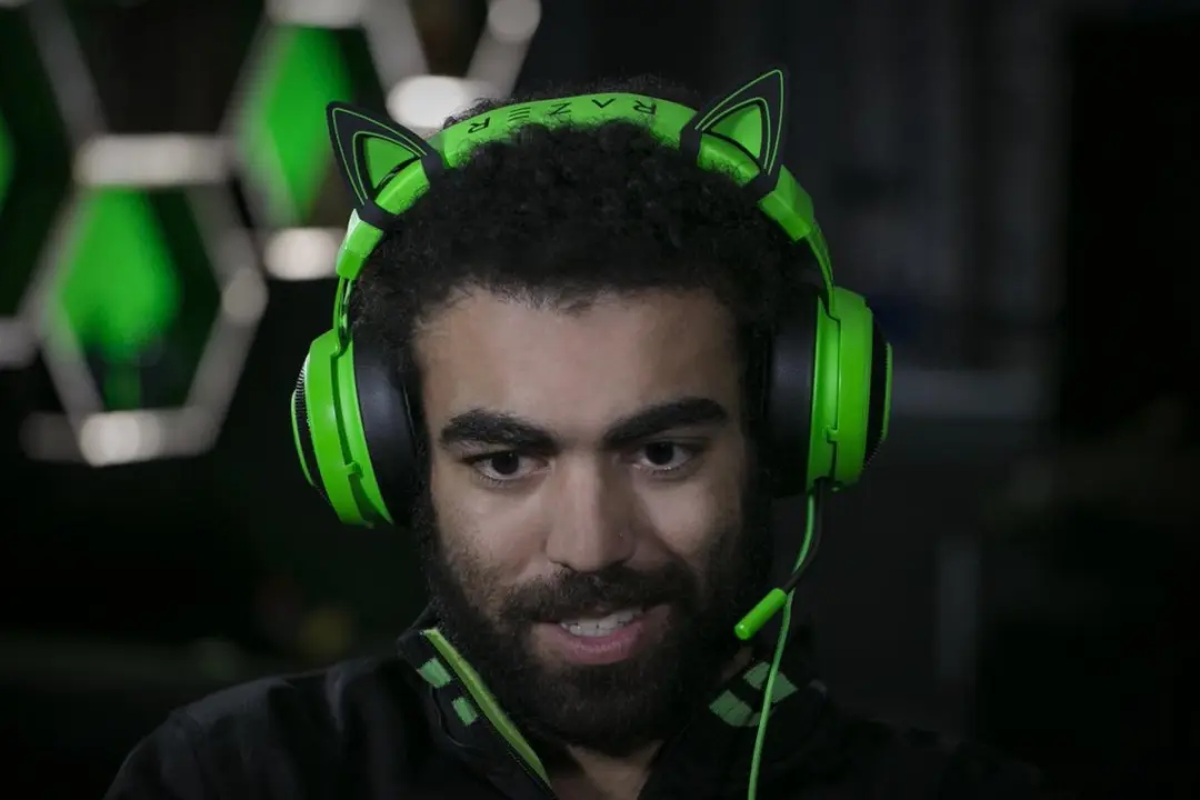 Razer Kitty Ears voor Kraken - Groen/zwart RC21-01140200-W3M1