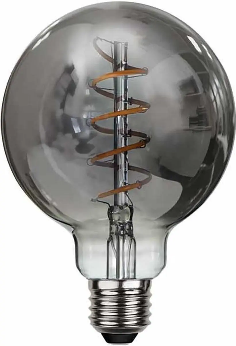 Highlight LED G95 4W 100LM 2200K Rookglas - Dimbaar