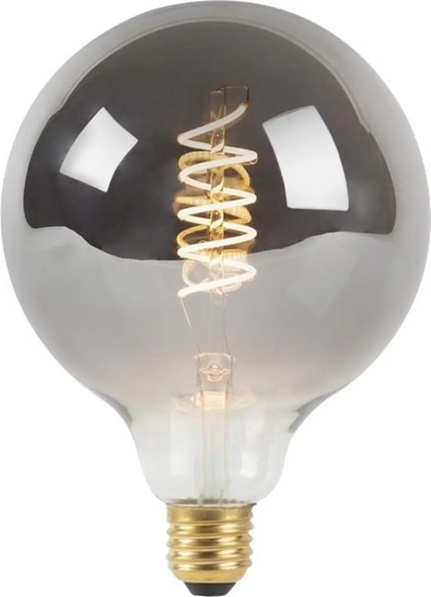 Highlight LED G95 4W 100LM 2200K Rookglas - Dimbaar - afbeelding 6 van 6