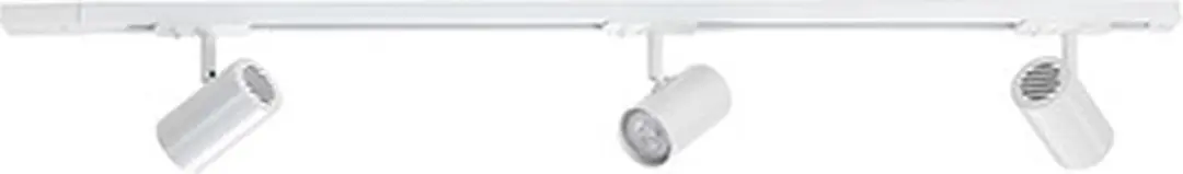 Highlight Trackline Railsysteem 100cm - 3x Warmwit 5W Spots - Wit