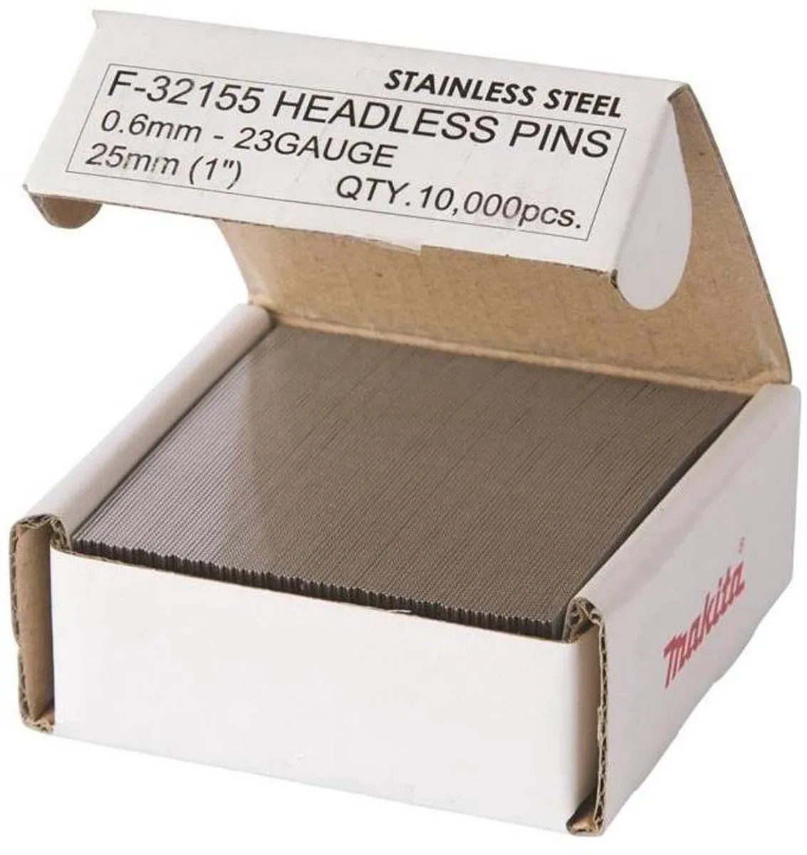 Makita F-32155 RVS Pinnen 25mm - 10.000 Stuks