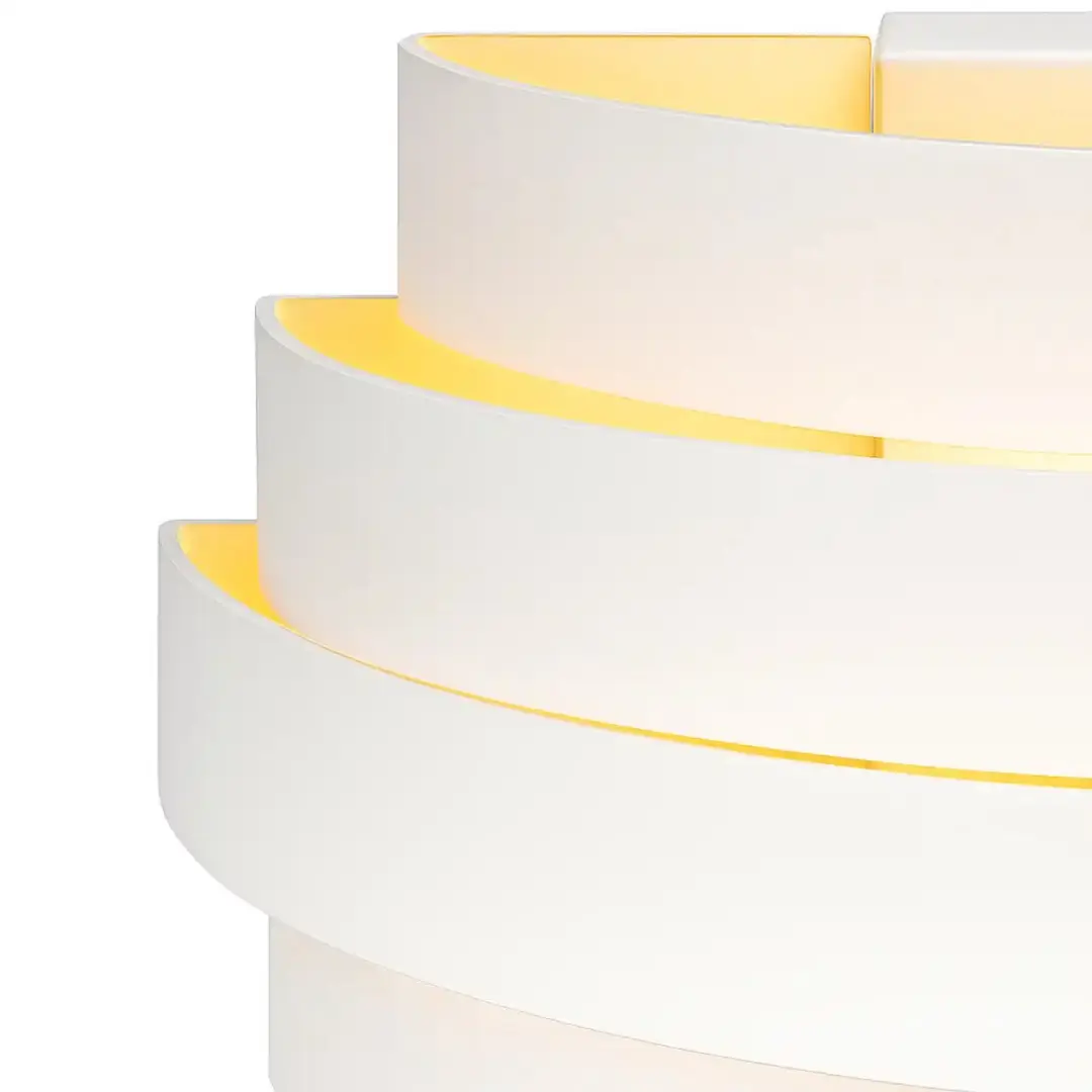 Highlight Scudo Wandlamp 25cm - Wit/Goud
