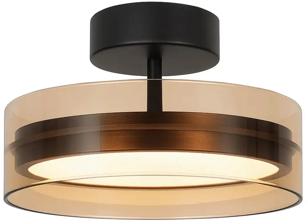 Highlight Enzo Plafondlamp Ø30cm - Zwart
