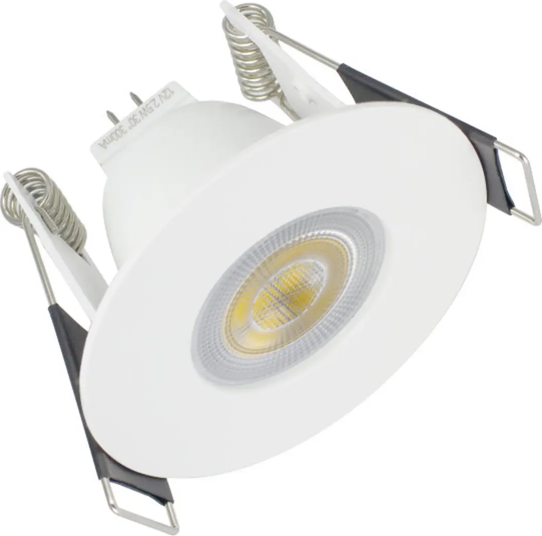 Integral Mini Inbouwspot IP65 - MR11/GU4 of PAR11/GU10 - Ø6.4cm Wit