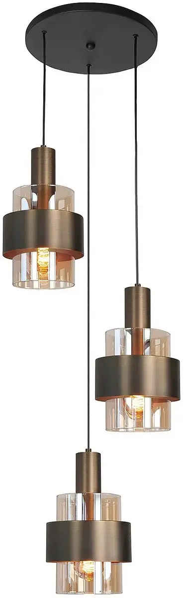 Highlight Marrone 3 Hanglamp