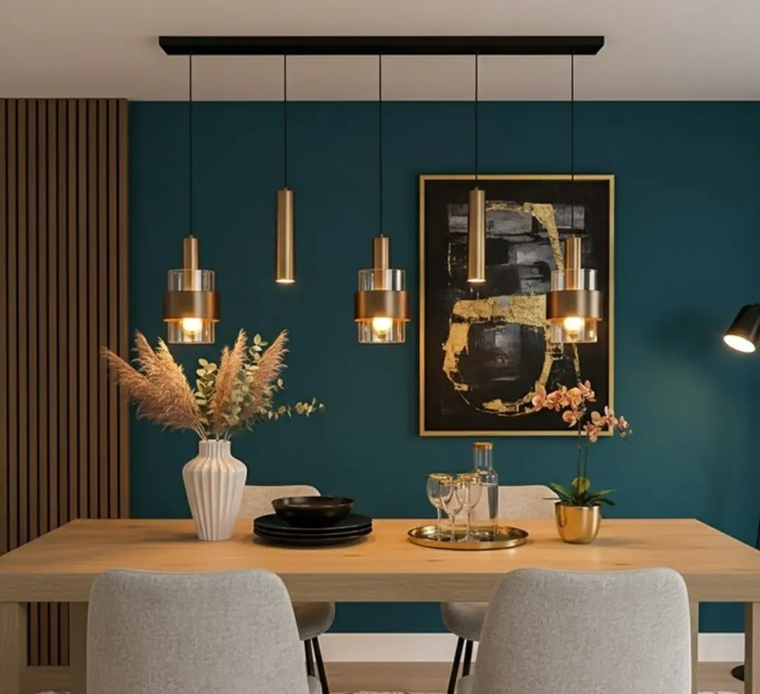 Highlight Marrone Hanglamp 3-lichts 120cm - Brons