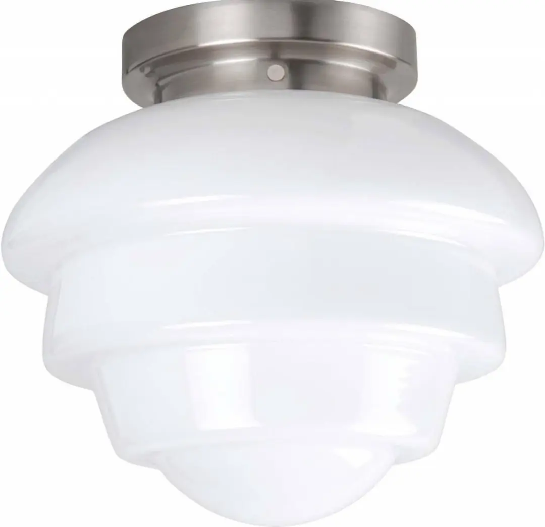 Plafondlamp artdeco schoollamp 25cm