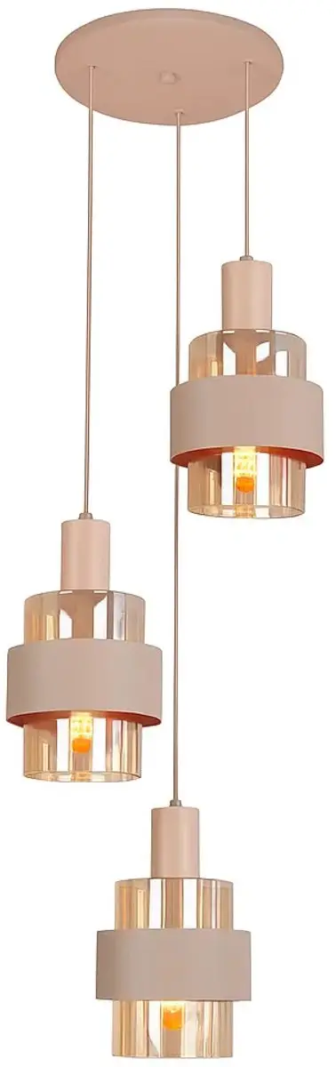 Highlight Moderne Hanglamp Marrone 3 Lichtpunten - Ø40cm