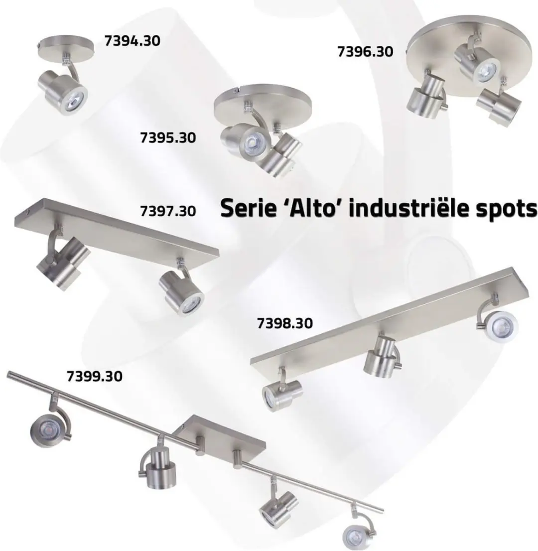Highlight Spot Alto 1 Licht - Ø10cm - Zwart