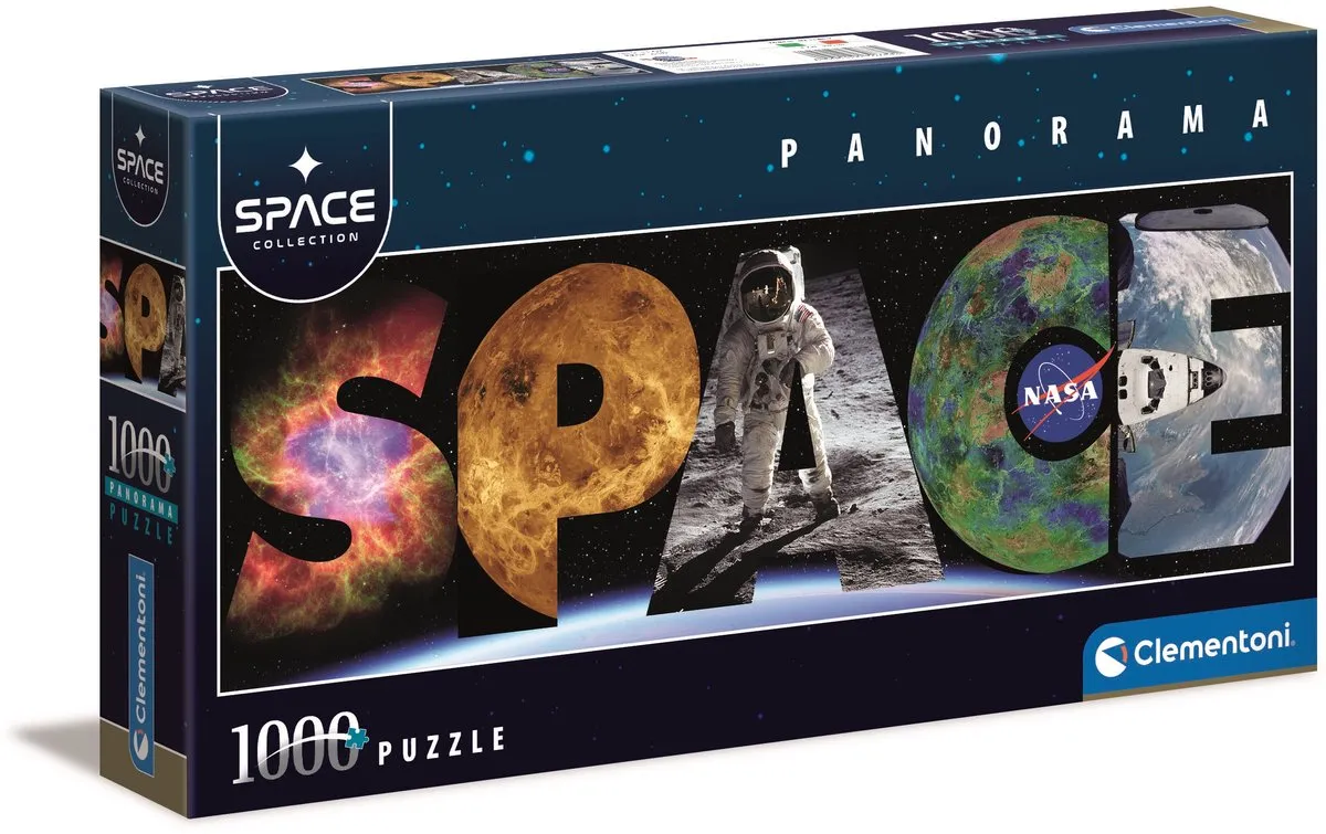 Clementoni NASA 2021 Panorama Puzzel 1000 Stuks
