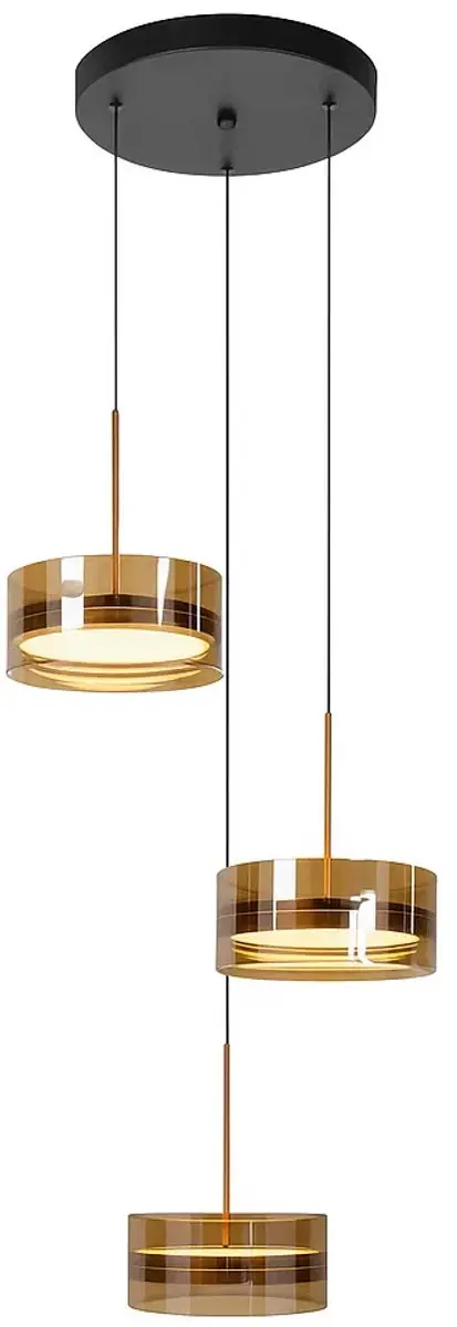 Highlight Enzo 3 Hanglamp Ø40cm - Zwart